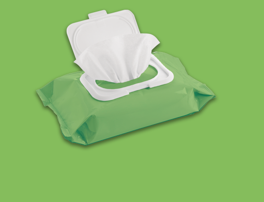 Adult Washcloths and Baby Wipes